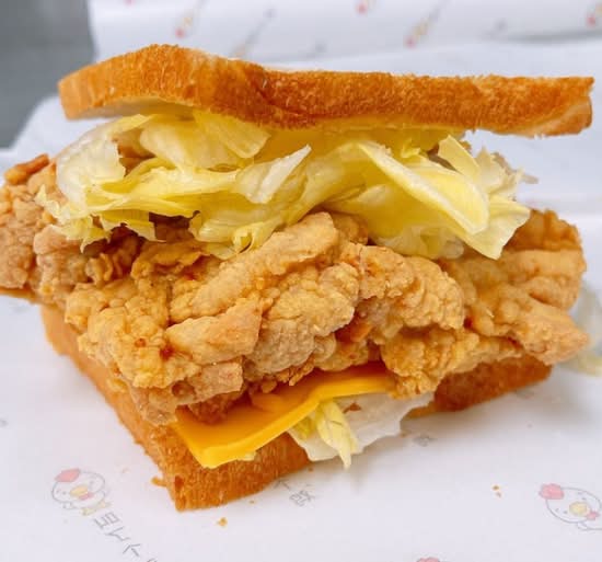 Chicken Sandwich 炸鸡扒 三文治 / 炸 鸡扒 芝士三明治